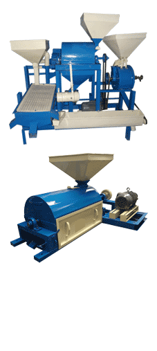 Grains, dal processing Machies